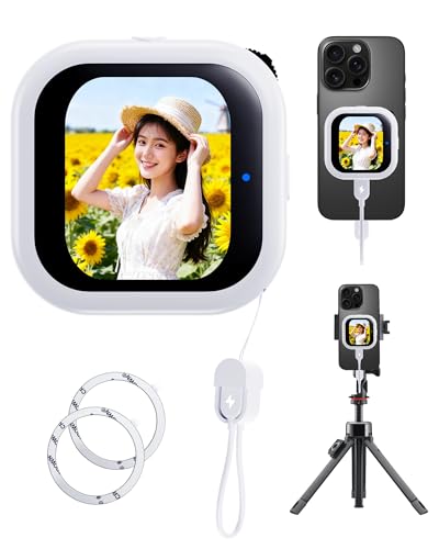 樂天商城 - スマホ用自撮りモニター 外カメラ自撮りモニター じどりモニター 自撮りカメラ Phone背面カメラモニター ズーム撮影 鏡像反転 スマホ Vlo