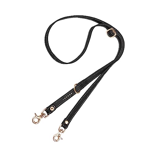 ネックストラップブラック【Black】/100cm〜125cm/COPSS12 Black・Color:ブラック【Black】・「シュリンクカーフレザー」という、ヨーロッパの高級ブランドが採用する素材を贅沢に使用したショルダーストラップです...