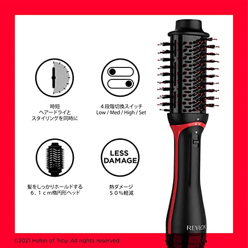 ��֥���(REVLON) �֥����֥饷 �ɥ饤�䡼 �ȥ�ޥ�� �����˥å� RVDR5298JPBLK