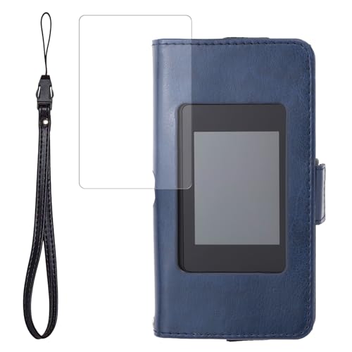 モバイルWiFiルーター MR1 対応 ケース カバー 手帳 レザー フリップ ギガセット MR1 互換品 (放熱強化..