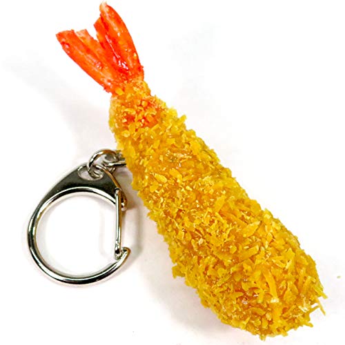 手作りゴールデンブラウン/Free Size/251OK・本物のエビフライそっくりに作られた食品サンプルのキーホルダーです。・職人がひとつずつ手作りしています。安心の日本製品です。・大きさ　7cm×2cm×2cm(キーホルダーを除く)・重さ...