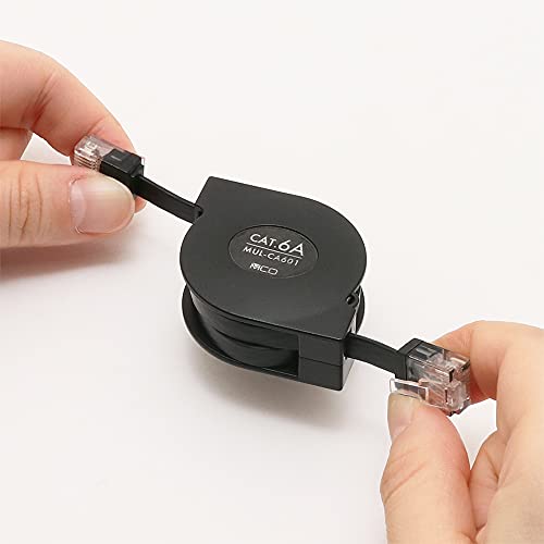 �ߥ襷(Miyoshi) MCO LAN�����֥� 5m ������꼰 cat6A��� ���ƥ��꡼6A��� 10Gbps 10���� Ķ��® �����ɥ�