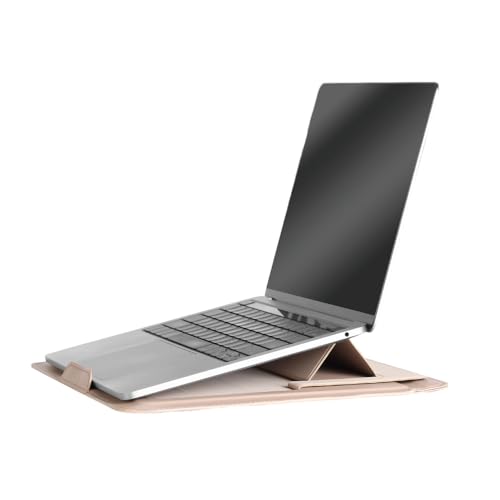 樂天商城 - Smaly スタンド付きパソコンケース ベージュ SM-PC01(BE) PCスタンド 薄型
