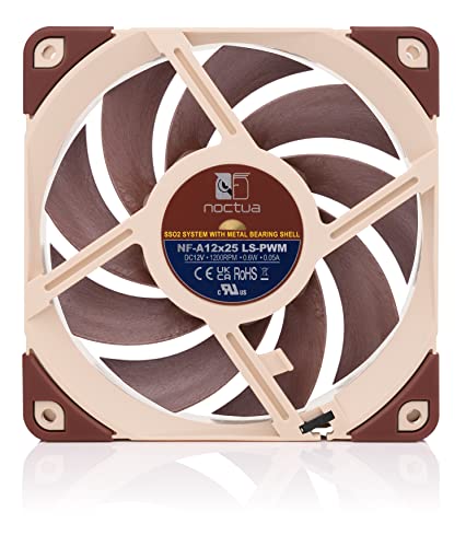 Noctua NF-A12x25 LS-PWM プレミアム 静音 ファン 4-Pin接続 (120mm ブラウン) 3