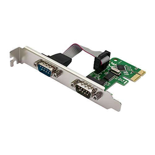 オウルテック PCI-Express1.1接続 RS232×2ポート D-sub9ピン インターフェースカード 1年間製品保証 OWL-PCEX