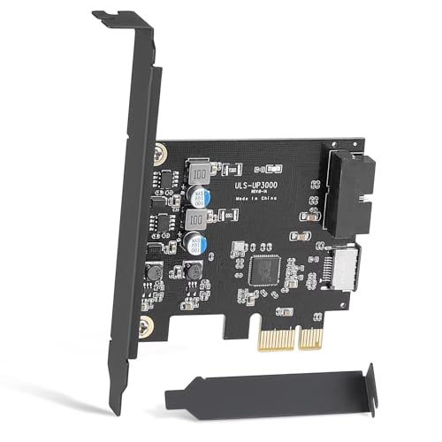 PCIe x1 から 19 ピン USB 3.0 ヘッダーおよびタイプ E (A キー) カード、1 つのフロント パネル、1 つの パネル 、
