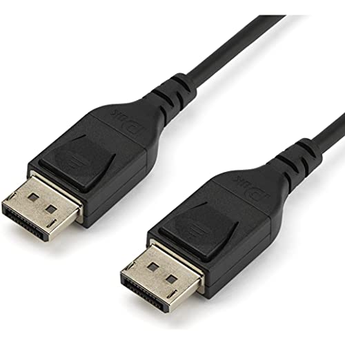 樂天商城 - StarTech.com DisplayPortケーブル／1m／ディスプレイポート1.4／VESA規格認定品／スリムケーブル／8K60Hz &