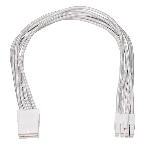 Iee1394 Cable - アイネックス(AINEX) EPS12V用電源延長スリーブケーブル 30cm ホワイト PX-004V-WH