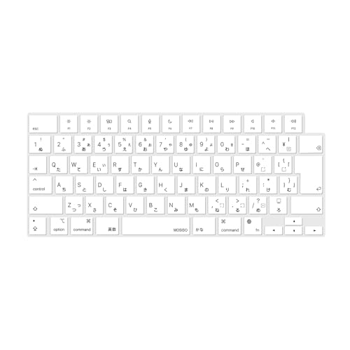 MOSISO ノートパソコン キーボードカバー 対応機種 MacBook Air 13.6/15(M3 M2チップ)A3113 A2681 A3