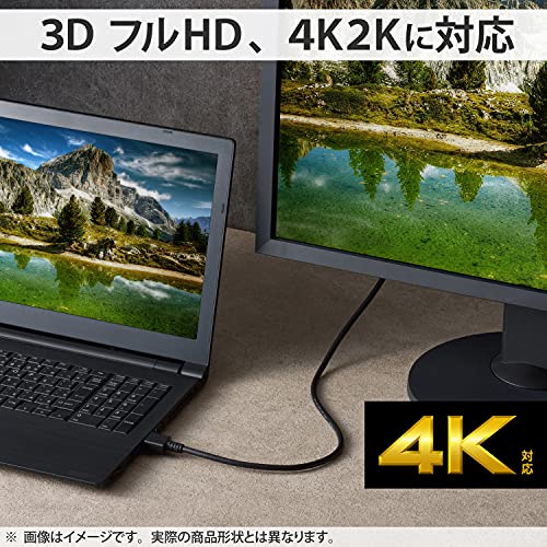 ���쥳�� HDMI �����֥� Ĺ�� 5m �ϥ����ԡ���(Ver1.4) ��HIGH SPEED with ETHERNETǧ�ںѤߡ� 4K��2K