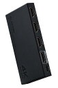 エレコム HDMI切替器 (セレクター) 3入力1出力 4K(4096×2160)60Hz 選べる自動・手動切替機能 【PS4/PS5/Nint
