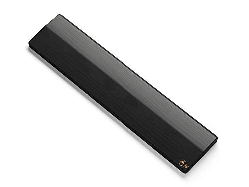 グロリアス(Glorious) Gaming Wooden Wrist Rest - Full Standard Size - Onyx/Bla