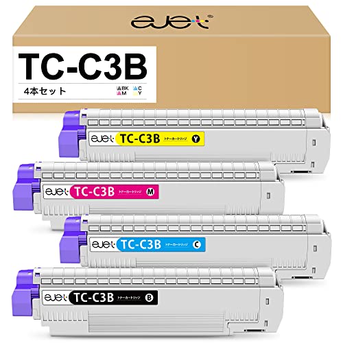 Other - ejet 互換トナーカートリッジ オキ (OKI)用 C3B TCC3B TC-C3B 4色セット(TC-C3BK1 / TC-C3BC1 /