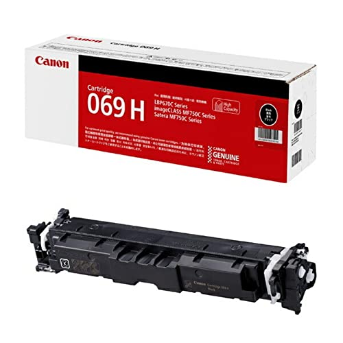 CANON 純正品 トナー カートリッジ069H 大容量 ブラック CRG-069HBLK