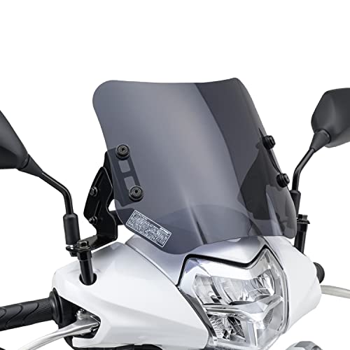デイトナ(Daytona) バイク用 スクリーン クランプバー付き リード125(13-23)専用 ウインドシールド SSシリーズ ショート ス