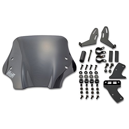 デイトナ(Daytona) バイク用 スクリーン クランプバー付き グロム(16-19)専用 ウインドシールド SSシリーズ ショート スモーク