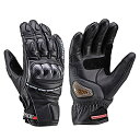 デイトナ(Daytona) バイク用 グローブ 春夏秋冬 本革(ヤギ革) カーボンプロテクター スマホ対応 オールスポーツ ショートグローブ H