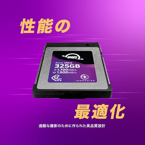 ��OWCľ�ġ�OWC Atlas Ultra CFexpress Type B 325GB ���꡼������ �����ɹ�1700MB/s ������1