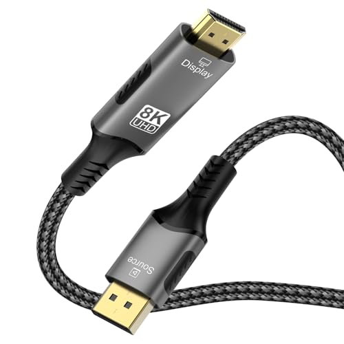 Other - FDBRO 8K DisplayPort HDMI 変換ケーブル アクティブ 8K@60Hz 4K@120Hz 32.4Gbps 単方向伝送 オ
