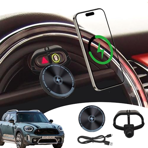 wincar 【ワイヤレス充電】 ミニクロスオーバー ミニワン ミニクーパー ミニクラブマン F54 F55 F56 F5..