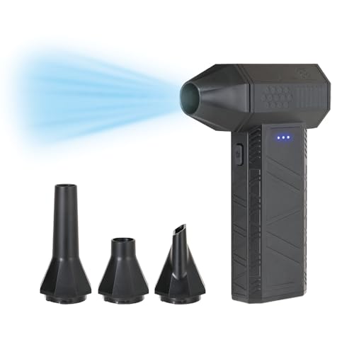 ナカバヤシ 電動エアダスター JET turbo mini 充電式 Z2264（楽天・エブリデイ・ダイレクト）