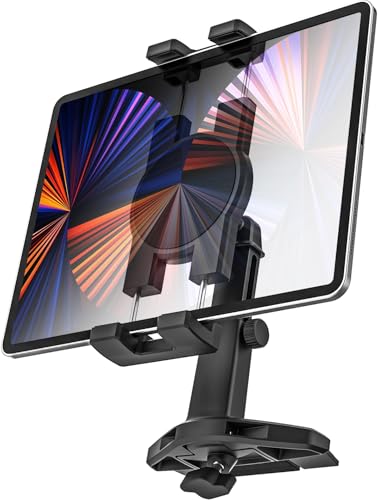 woleyi 車載ホルダー CDスロット タブレットホルダー 伸縮アーム 高さ角度調整 車 CDプレーヤー スマホ..