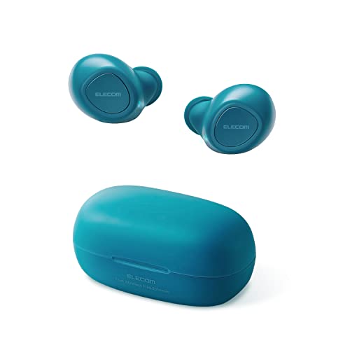 エレコム(ELECOM) ワイヤレス イヤホン Bluetooth接続 トゥルーワイヤレス FAST MUSIC TWS10 ブルー LBT-T