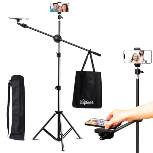 Other - lapset 【マグネットで簡単装着】 スマホ 三脚 俯瞰撮影 俯瞰三脚 長い マグネット magsafe対応 スマホスタンド マグネットスタン
