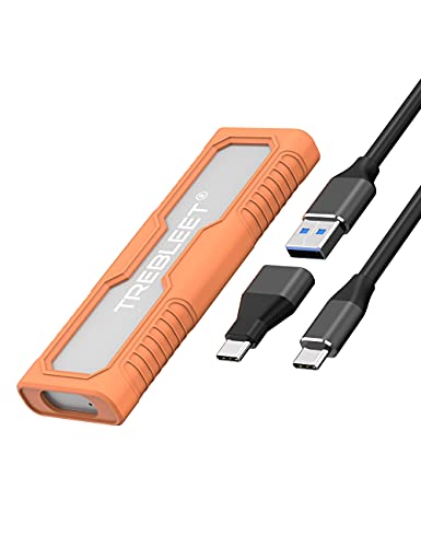 Rakuten - NVMe M.2 SSDエンクロージャー 外付けケース USB3.2 Gen2 10Gbps 耐衝撃・耐振動シリコン保護 アルミ合金 超高速転送