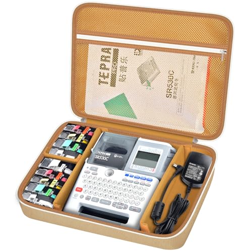 COMECASE 専用保護ボックス 完全に互換性があります KING JIM ??系列 ??打印机 Tepra PRO SR530/ SR170