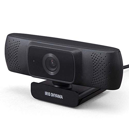 アイリスオーヤマ Webカメラ 広角モデル フルHD 200万画素 視野角84° オートフォーカス機能 マイク内蔵 簡単設置 ICA-841