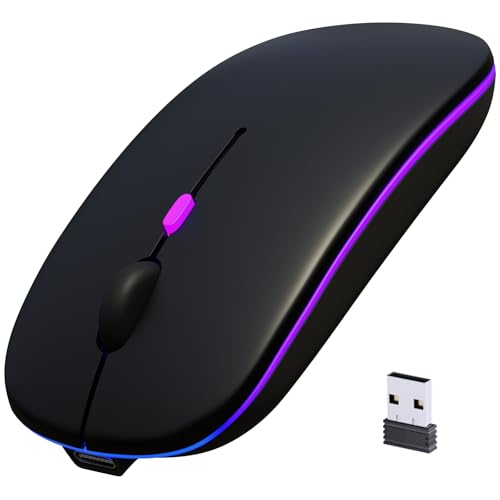 SaikoMausu(サイコマウス) ワイヤレスマウス マウス Bluetooth 2.4GHz 無線 静音 薄型 マウス Type-C 充電式