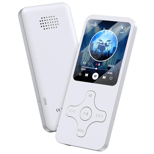 MP3プレーヤー Bluetooth5.0搭載 音楽プレイヤー 多機能デジタルオーディオプレーヤー 32GBメモリーカード付き 最大128GBま