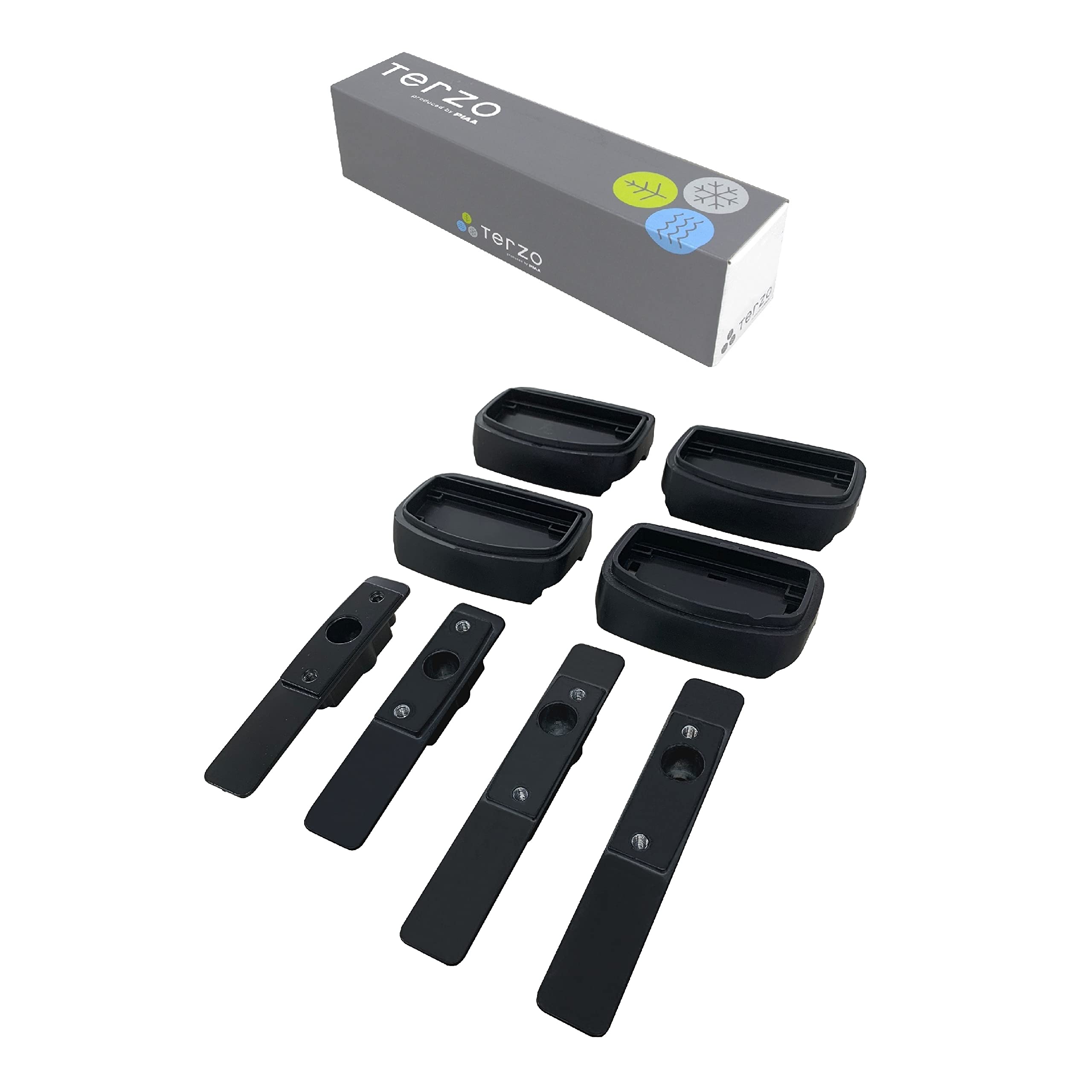 Terzo テルッツォ (by PIAA) ルーフキャリア ベースキャリア 車種別取付ホルダーセット 4個入 ダイレク..