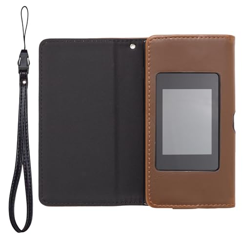 モバイルWiFiルーター MR1 向け 専用設計 ケース カバー 手帳 レザー フリップ ギガセット MR1 互換性..