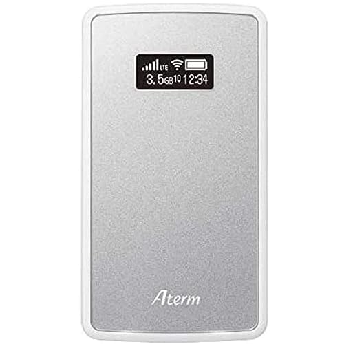 NECプラットフォームズ Aterm Wi-Fi モバイルルーター tri band MP02LN SW メタリックシルバー PA-MP02LN