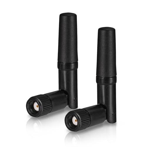 BINGFU 小型WiFiアンテナ デュアルバンド 2.4GHz 5GHz RP-SMAアンテナ 2個 PCデスクトップ PCIeカード ..