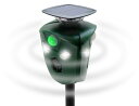 動物撃退器 MTK 3面式 360度 超音波 アニマルバスターズ 1台 動物除け 猫よけ 猫除け ネコ除け 鳥獣対策 獣害対策 USB充電 ソー