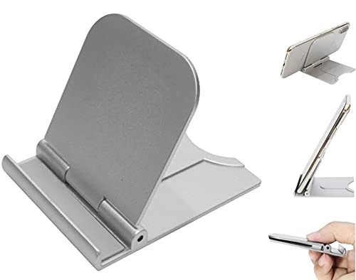 樂天商城 - コンパクト 薄型 折りたたみ スマホ スタンド ポータブル スマートフォン ホルダー スリム モバイル スタンド Type:SZ-CST (SI