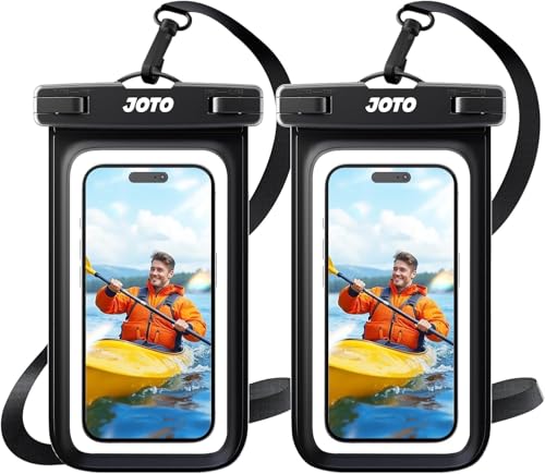 JOTO 防水ケース 2枚セット スマホ用 IPX8認証iPhone17/16/15/14/13/12 Pro Max Galaxy S24/S