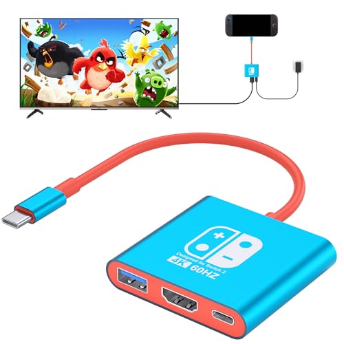 樂天商城 - Switch 2 ドック 小型 アルミニウム合金の外装【新登場-Switch 2「21.2.0」対応 プラグアンドプレイ】スイッチ 2 ドック