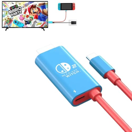 【2026新登場 Switch 2「21.2.0」にも対応】 Switch2 用 HDMI テレビ出力 スイッチ2 ドック 直接にTV出力 Ty