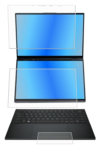 [3����(����+������ɥǥ����ץ쥤+���å��ѥå�)] ClearView ASUS Zenbook DUO 2025/24 UX8406 14