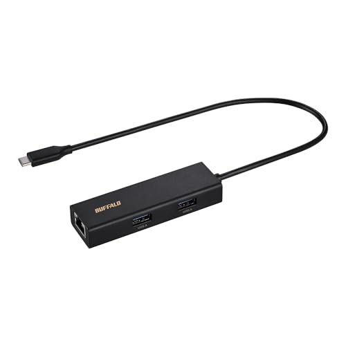 Iee1394 Cable - バッファロー Giga対応 Type-C 4-in-1 ドッキングステーション LANアダプター 有線LANポート搭載 USB3.2(Gen1)