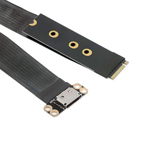 Cableブラック/-/SF-023-2280FL-XY・Style:Cable・パッケージ個数:1・コネクタ:OCuLink SFF-8612メス×1、67ピンM.2キーMオス×1。・この15cmケーブルは、2280 M-Keyシステムを1つのSFF-8612オキュリンクメスインターフェースで拡張します。・Oculinkは、サーバー用の次世代の高速内部および外部I/Oコネクタで、T10/ SAS-4 24 Gbps、SFF-8611、SFF-8612、PCIe Gen 3、Gen 4と互換性があります。・接続可能です。 オプションのケーブルを使用して、SSDまたはeGPUグラフィックスカード1枚。 小さなホスト、デスクトップ、ノートパソコンなどに適しています。 M.2ソケットをOculinkソケットに変換し、固定用の固定穴付き。・このケーブルは、NVMeプロトコルを使用してPCI Express 4.0信号を送信します。PCIE 4.0データ転送、最大64Gbpsのデータ転送速度、NVM Express (NVMe)1.2をサポート。GPUグラフィックスカ2280 NGFF M.2 M-key PCI-E4.0 to Oculink SFF-8612 SFF-8611 ホストケーブル 15cm NVME U.2 SSD eGPU用 コネクタ:OCuLink SFF-8612メス×1、67ピンM.2キーMオス×1。 この15cmケーブルは、2280 M-Keyシステムを1つのSFF-8612オキュリンクメスインターフェースで拡張します。 Oculinkは、サーバー用の次世代の高速内部および外部I/Oコネクタで、T10/ SAS-4 24 Gbps、SFF-8611、SFF-8612、PCIe Gen 3、Gen 4と互換性があります。 接続可能です。 オプションのケーブルを使用して、SSDまたはeGPUグラフィックスカード1枚。 小さなホスト、デスクトップ、ノートパソコンなどに適しています。 M.2ソケットをOculinkソケットに変換し、固定用の固定穴付き。 このケーブルは、NVMeプロトコルを使用してPCI Express 4.0信号を送信します。PCIE 4.0データ転送、最大64Gbpsのデータ転送速度、NVM Express (NVMe)1.2をサポート。GPUグラフィックスカード、SSD、拡張カードなどの接続をサポートし、PCIE 3.0との下位互換性があります。 このケーブルアダプターで作業を変え、M.2 MキーをOCuLink接続を必要とするシステムに統合することができます。当社のアダプターでシステムの能力を向上させ、スペースや利便性を損なうことなく、安定した堅牢な接続投資を保証します。