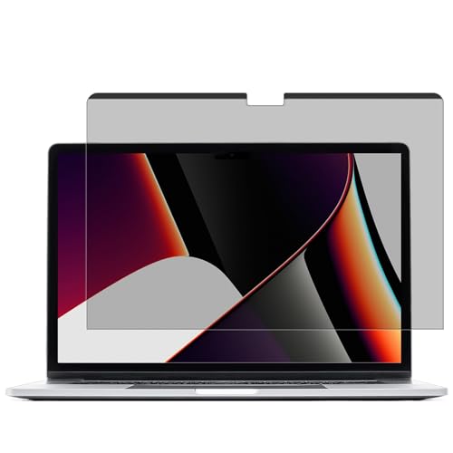 MacBook Pro 14 インチ 覗き見防止フィルム (2021-2025 M1M2M3M4M5) のぞき見防止...