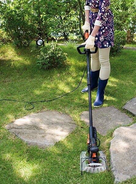 ブラックアンドデッカー(BLACK+DECKER) コード式 5in1 ポールヘッジ 芝生バリカン ...