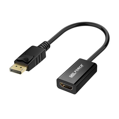 日本の中小企業 MSL FORCE Displayport to HDMI 変換アダプター 音声対応 1080P@60Hz 1920×1080...