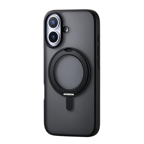 Rakuten - エレコム iPhone 17 ケース カバー クリア 耐衝撃 衝撃吸収 マグネット MAGKEEP ハイブリッド TPU 回転式スタンド ワイヤ