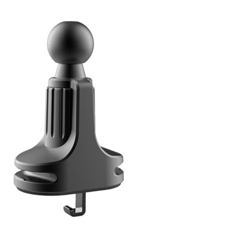 樂天商城 - スマホホルダー 車載 クリップ型 17mmボールジョイント対応 エアコン吹き出し口用 360度回転 滑り止め フック式固定 携帯電話ホルダー 車